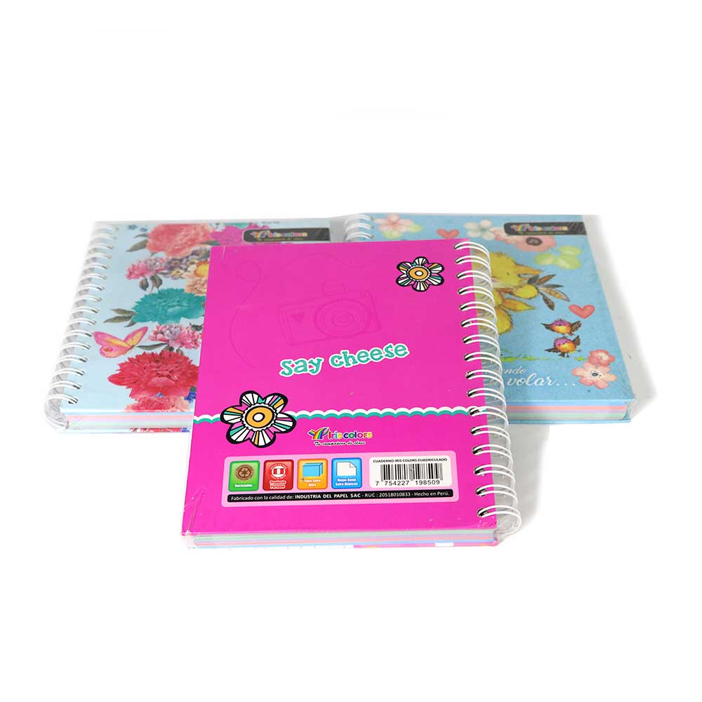 Cuaderno Anillado Tapa Dura Diseños Varios (Niña) - Imagen 3