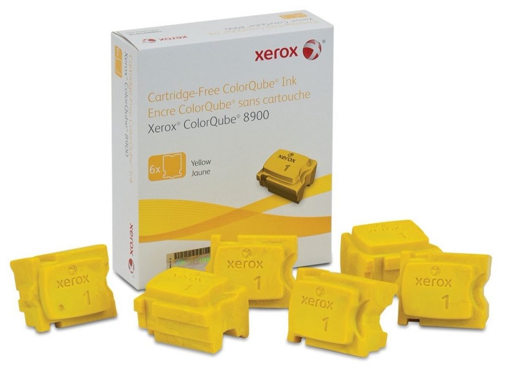 TINTA COLORQUBE YELLOW XEROX 108R01024