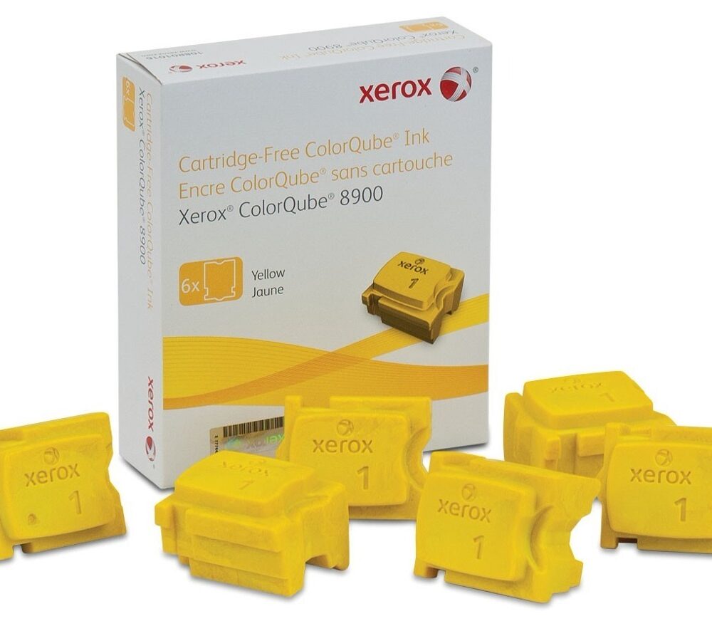 TINTA COLORQUBE YELLOW XEROX 108R01024