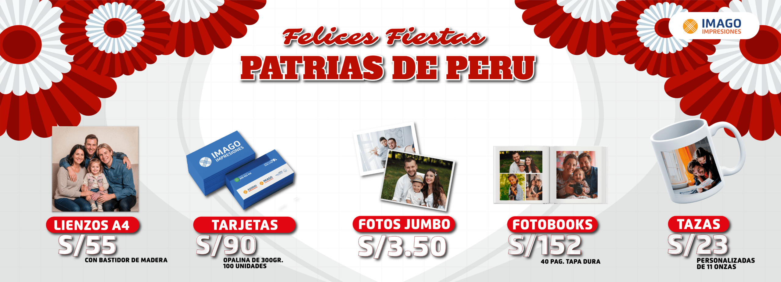 Banner Fiestas Patrias 2026 Peru